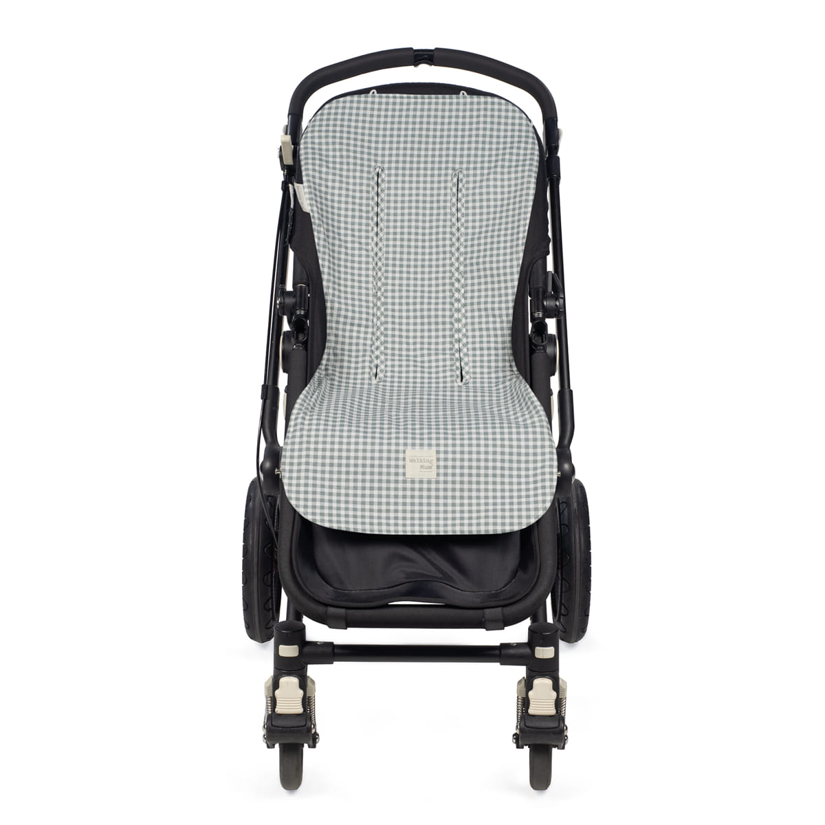 WALKING MUM COLCHONETA PARA SILLA DE PASEO I LOVE VICHY VERDE