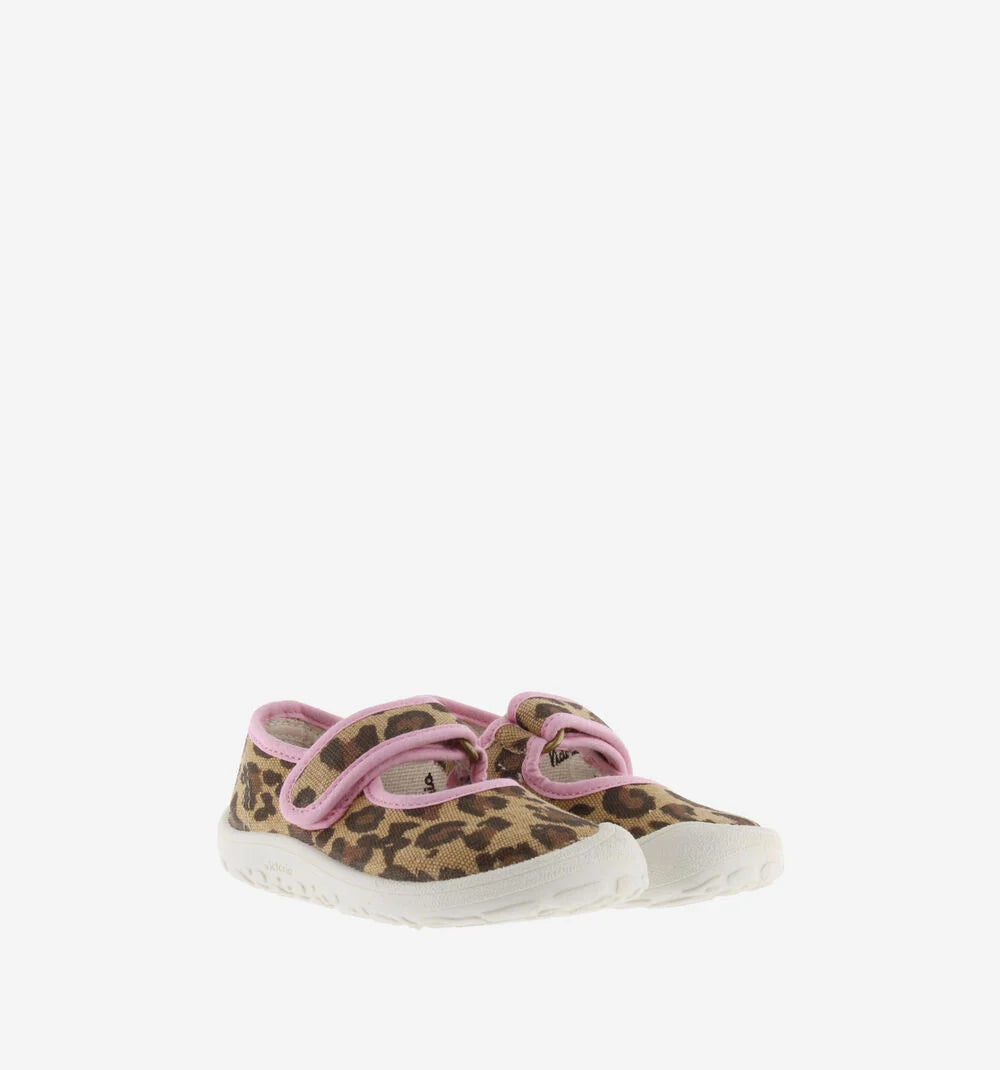 VICTORIA BOSCO BAREFOOT MERCEDES LONA LEOPARDO ROSA