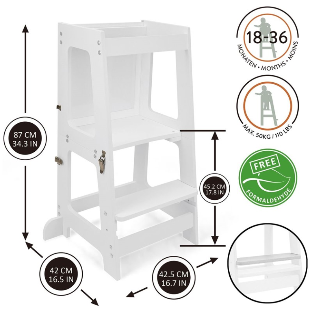 MONTESSORI CREW 509 PREMA 3 EN 1 TORRE DE APRENDIZAJE
