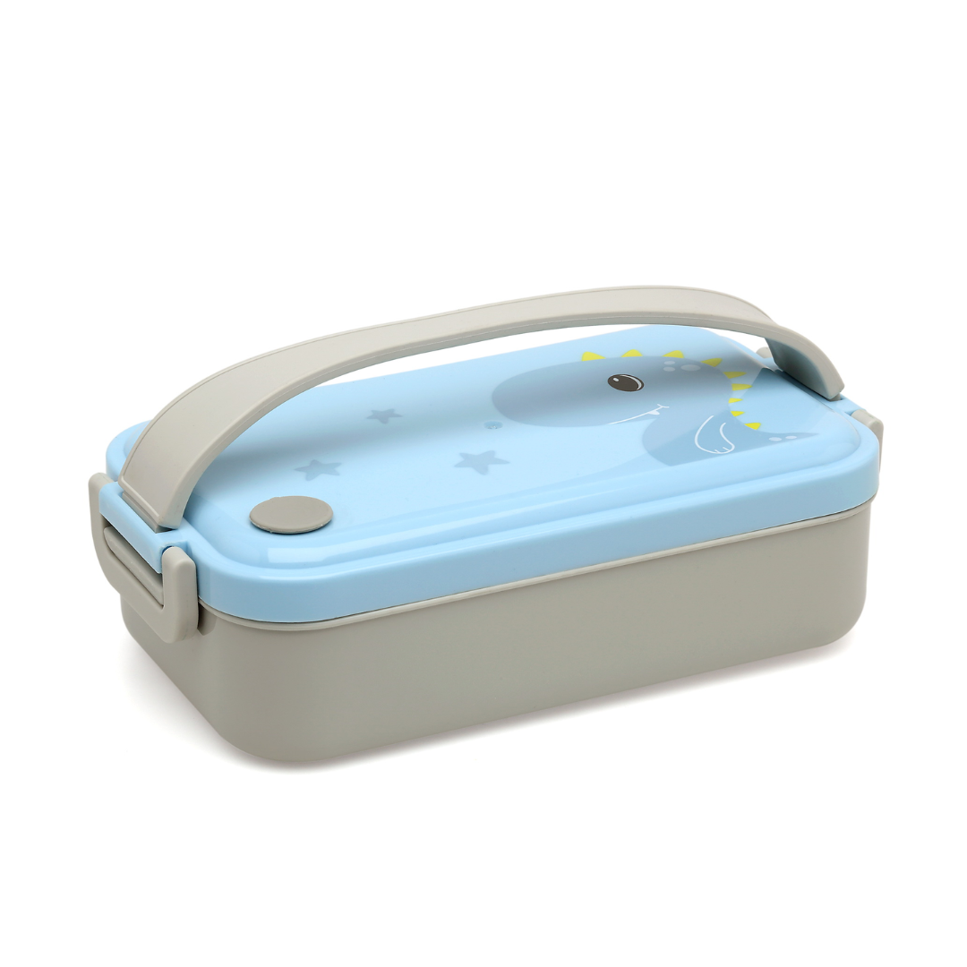 KIOKIDS CAJA ALMUERZO 550ML ACERO INOXIDABLE DINO
