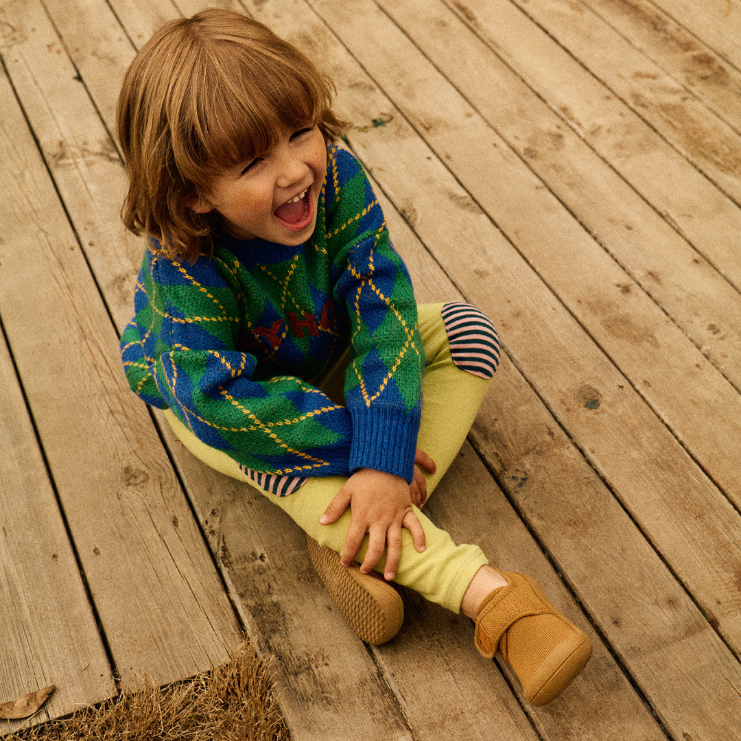 ATTIPAS SKIN SHOES Mustard - Algodón Oeko tex standard