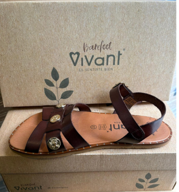SANDALIA VIVANT VENECIA VAQUETA BONE