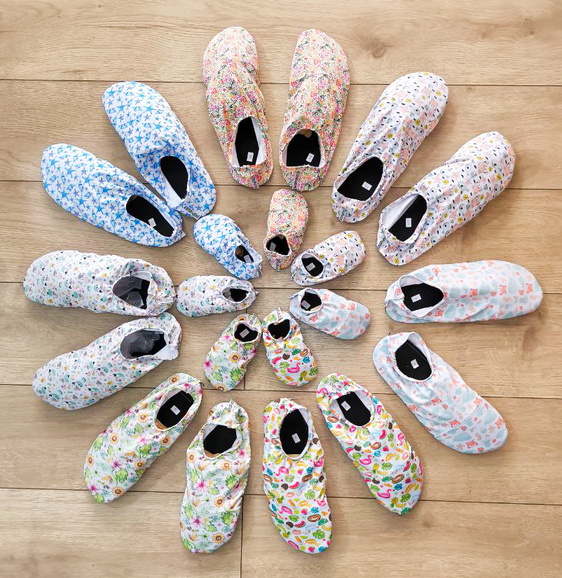 DISPARES SPLASH ADULTA ESCARPÍN FLORES