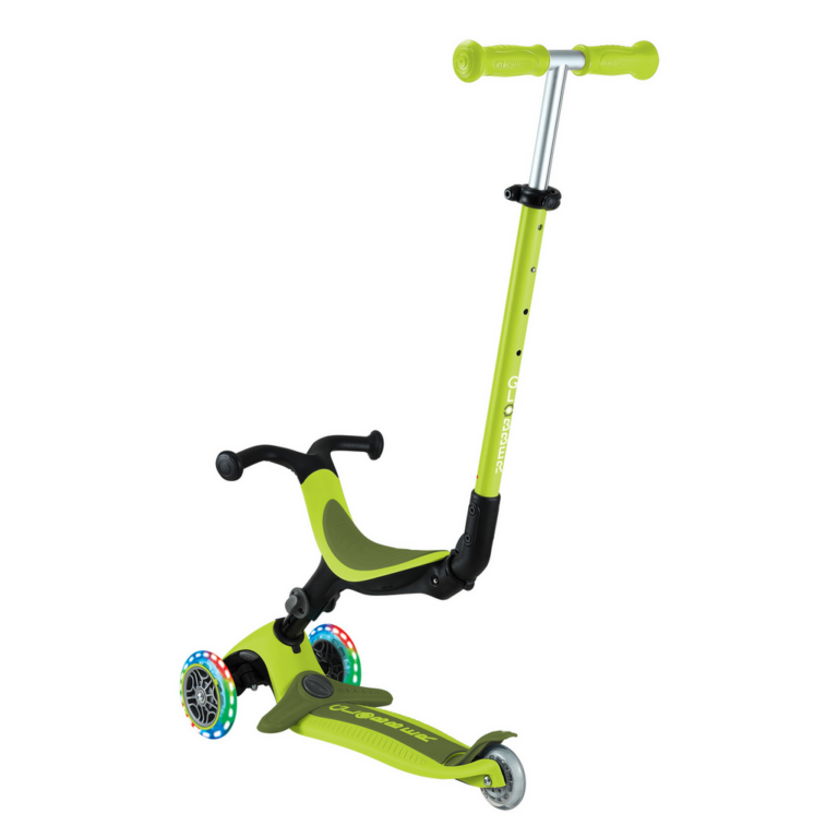 GLOBBER PATINETE GO UP ACTIVE PLEGABLE LUCES VERDE