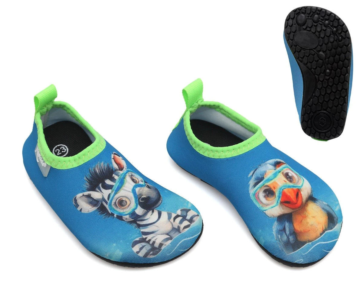 KIOKIDS ACQUASOCKER AZUL ANIMALES