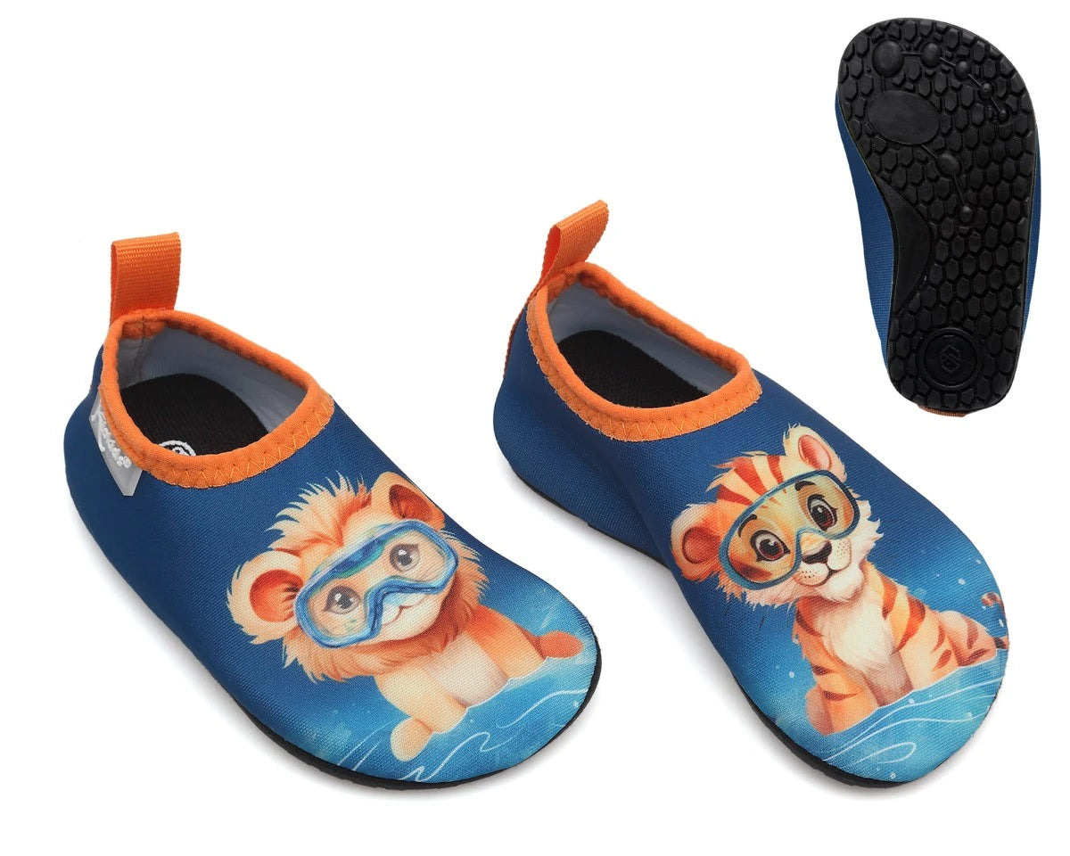 KIOKIDS ACQUASOCKER AZUL MARINO ANIMALES