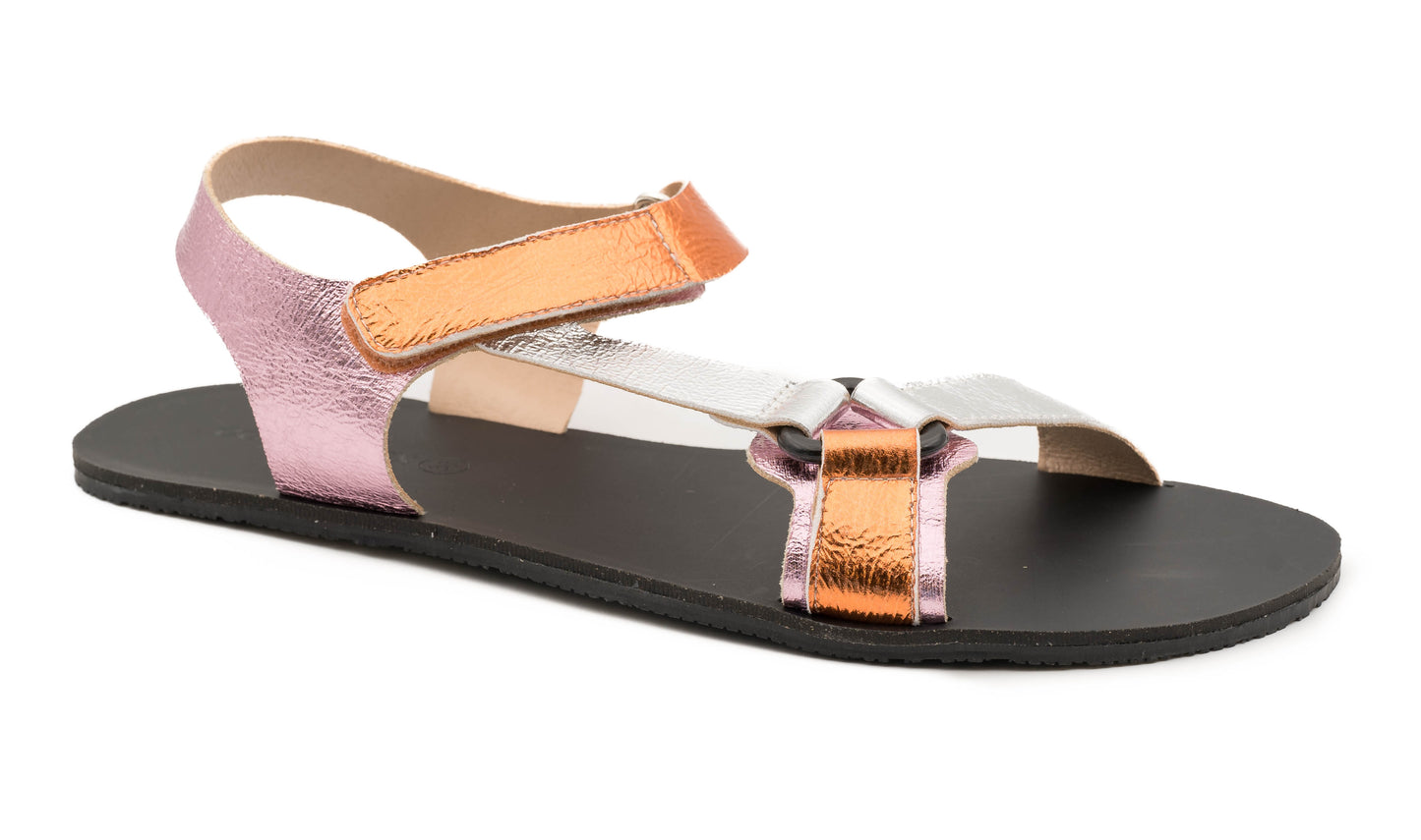 COQUEFLEX TALLAS GRANDES 1445PL MICROPELLE COMBI. 1 ROSE-NARANJA-PLATA