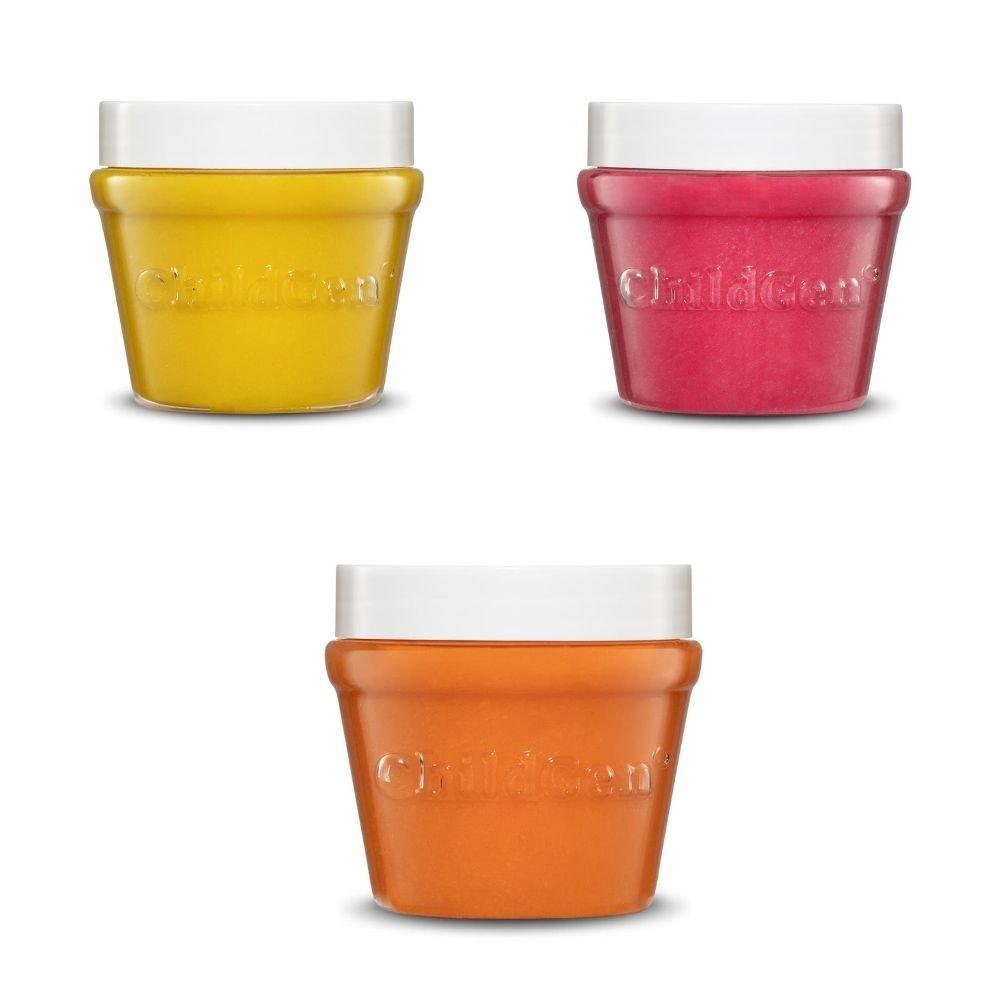 CHILD GEN PLASTILINA ORGÁNICA SET 3UND AMARILLO/ROSA/NARANJA