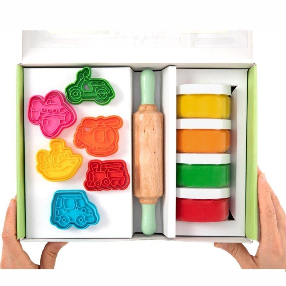 CHILD GEN PLASTILINA ORGÁNICA SET VEHÍCULOS