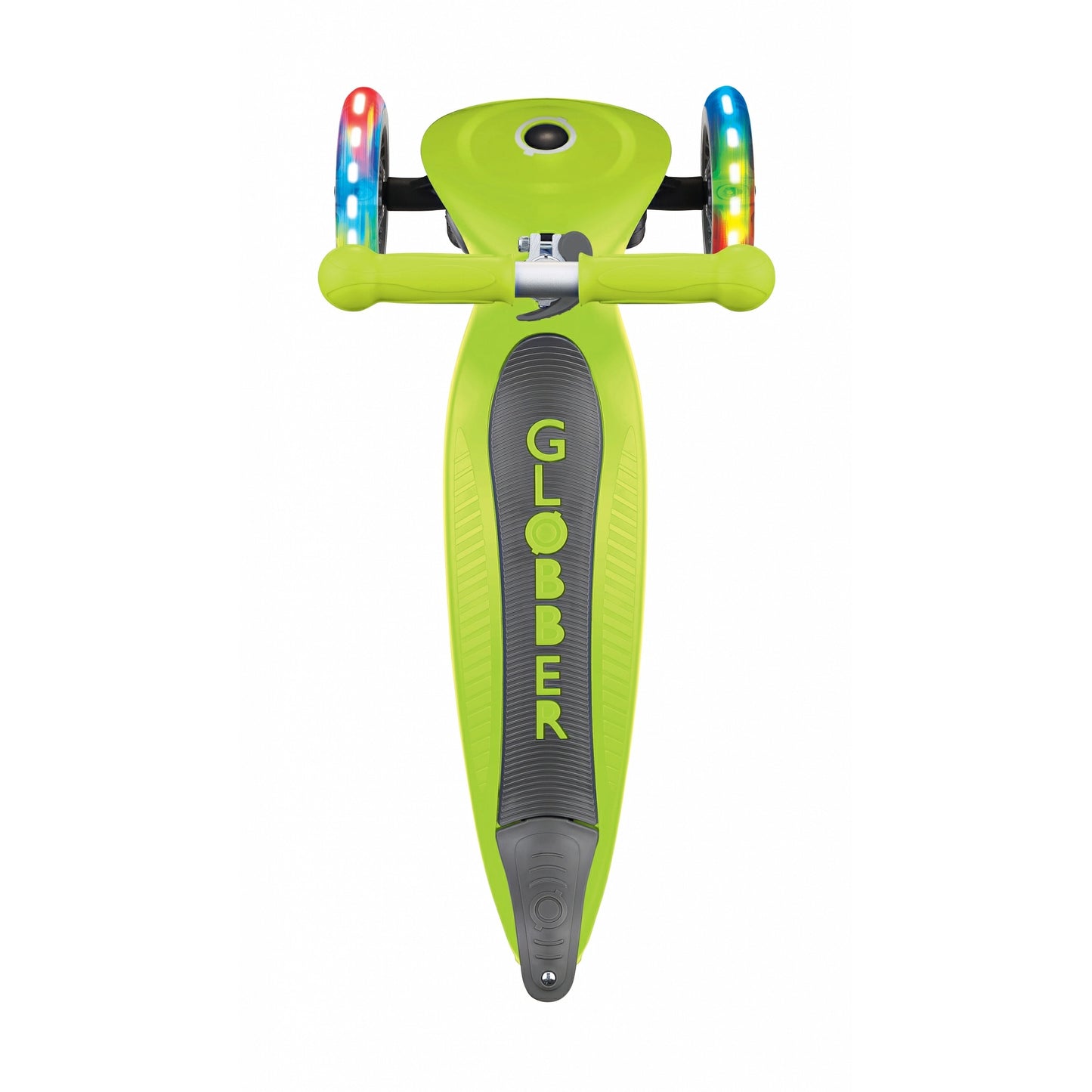 GLOBBER PATINETE PRIMO PLEGABLE DE LUCES VERDE LIMA