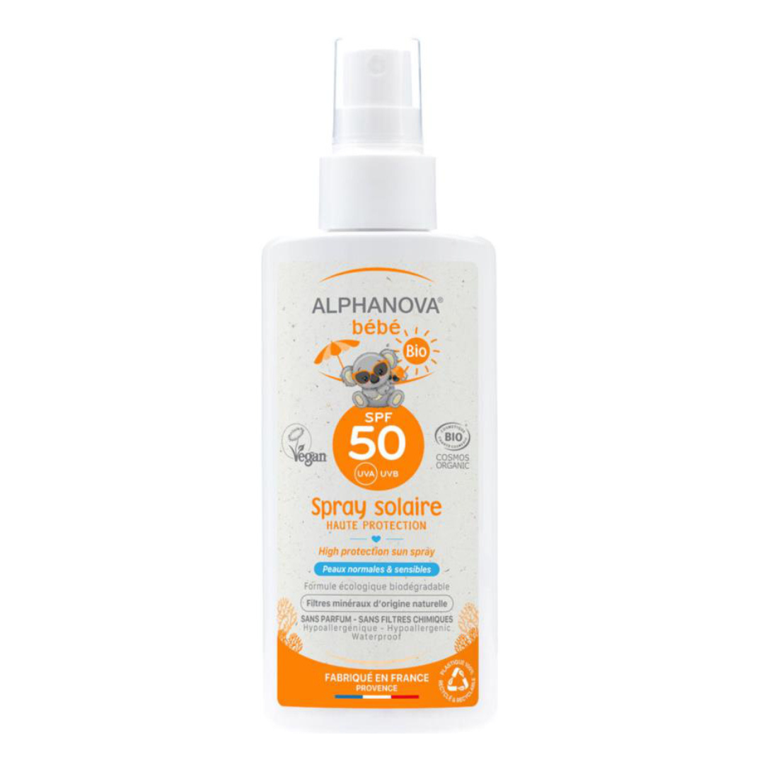 ALPHANOVA BEBÉ SUN SPRAY SPF50 (125ML)