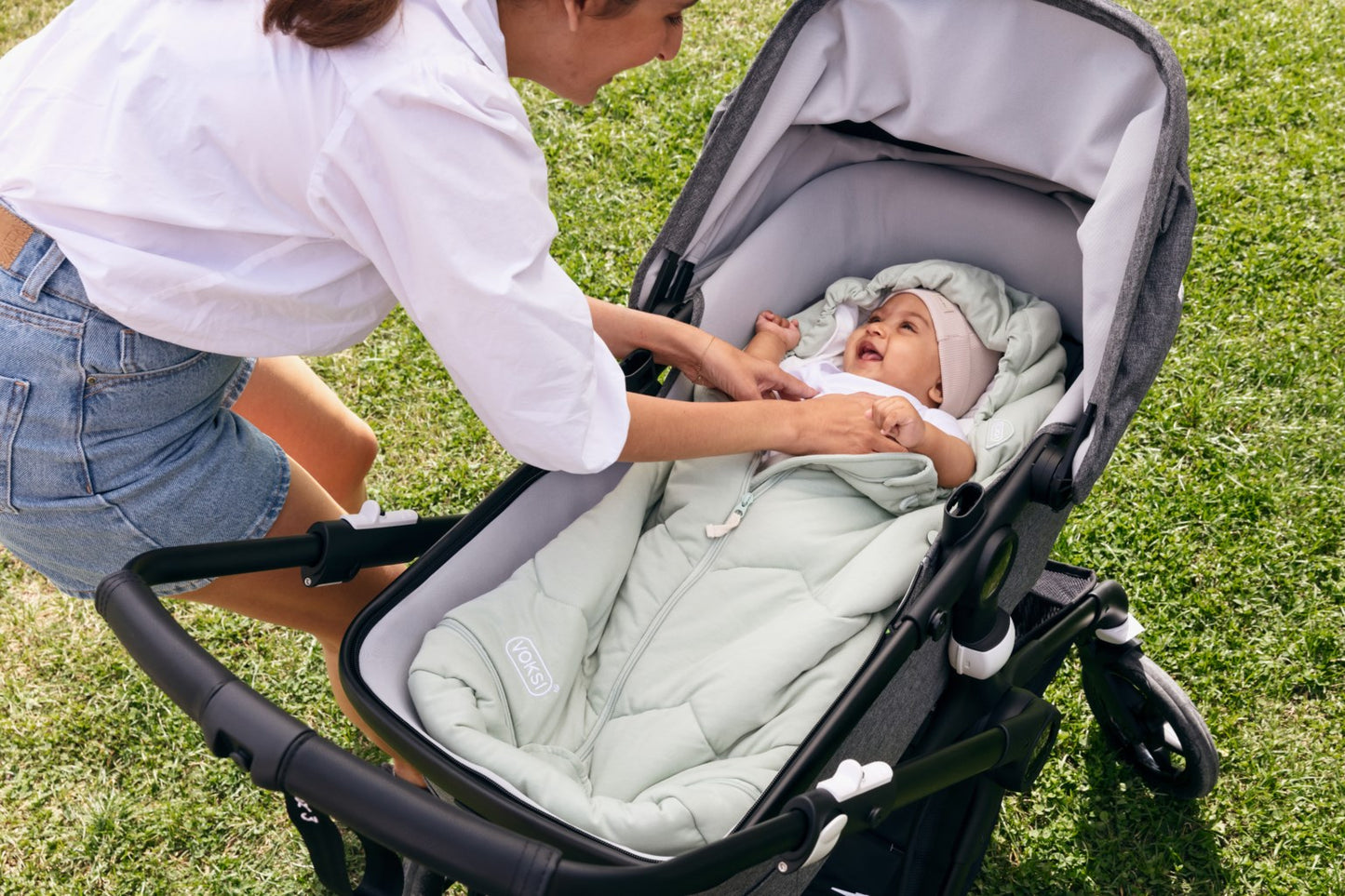 VOKSI SACO DE SILLA SKY LIGHT DUSTY GREEN