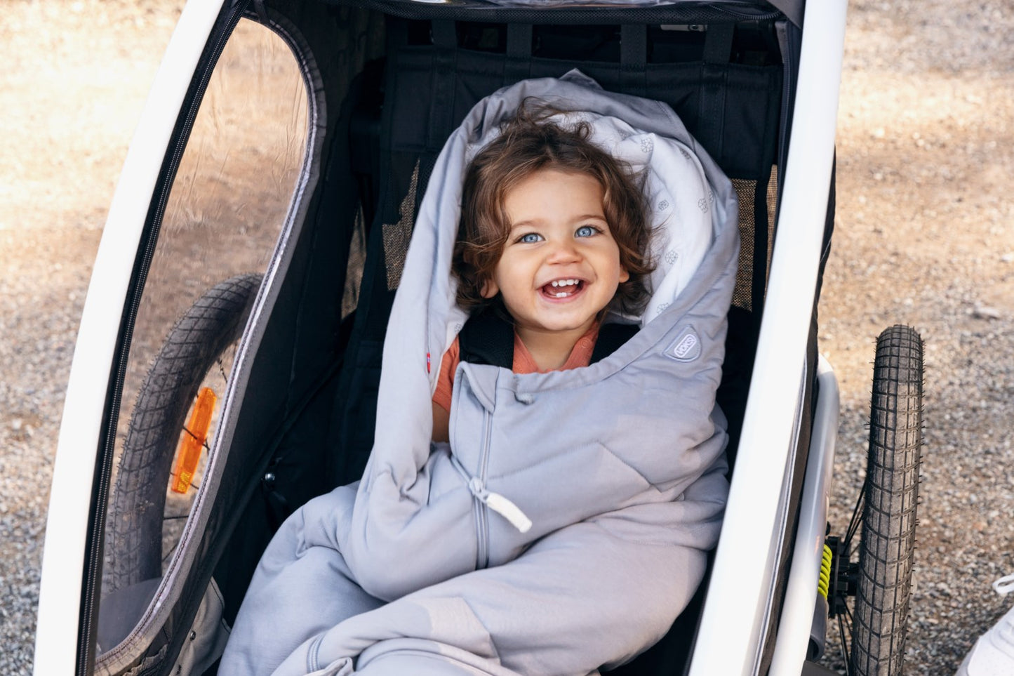 VOKSI SACO DE SILLA SKY LIGHT REFLECT GREY