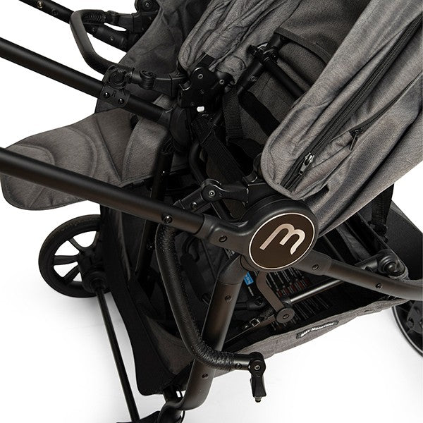 BABY MONSTERS EASY TWIN 4 HAMACA REVERSIBLE TEXAS CON CAPOTA TEXAS