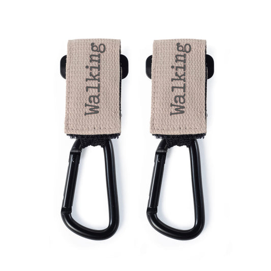 WALKING MUM SET DE 2 GANCHOS ECO MUM APRICOT