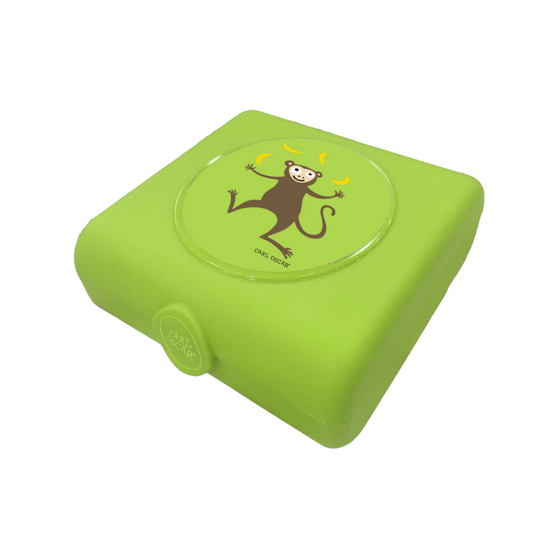 CARL OSCAR SANDWICH BOX KIDS LIME