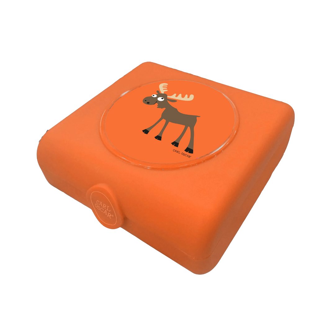 CARL OSCAR SANDWICH BOX KIDS ORANGE