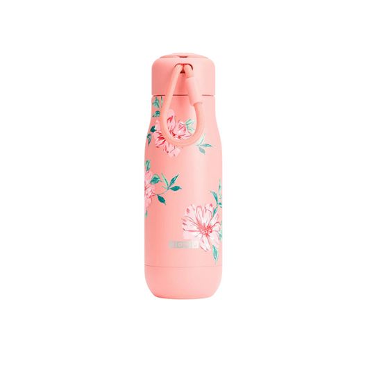 ZOKU BOTELLA TÉRMICA DE ACERO INOXIDABLE 350 ML PETAL PINK