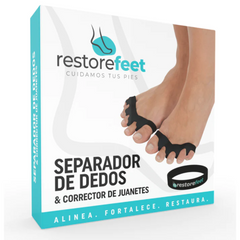 RESTORE FEET SEPARADOR DE DEDOS Y CORRECTOR DE JUANETES