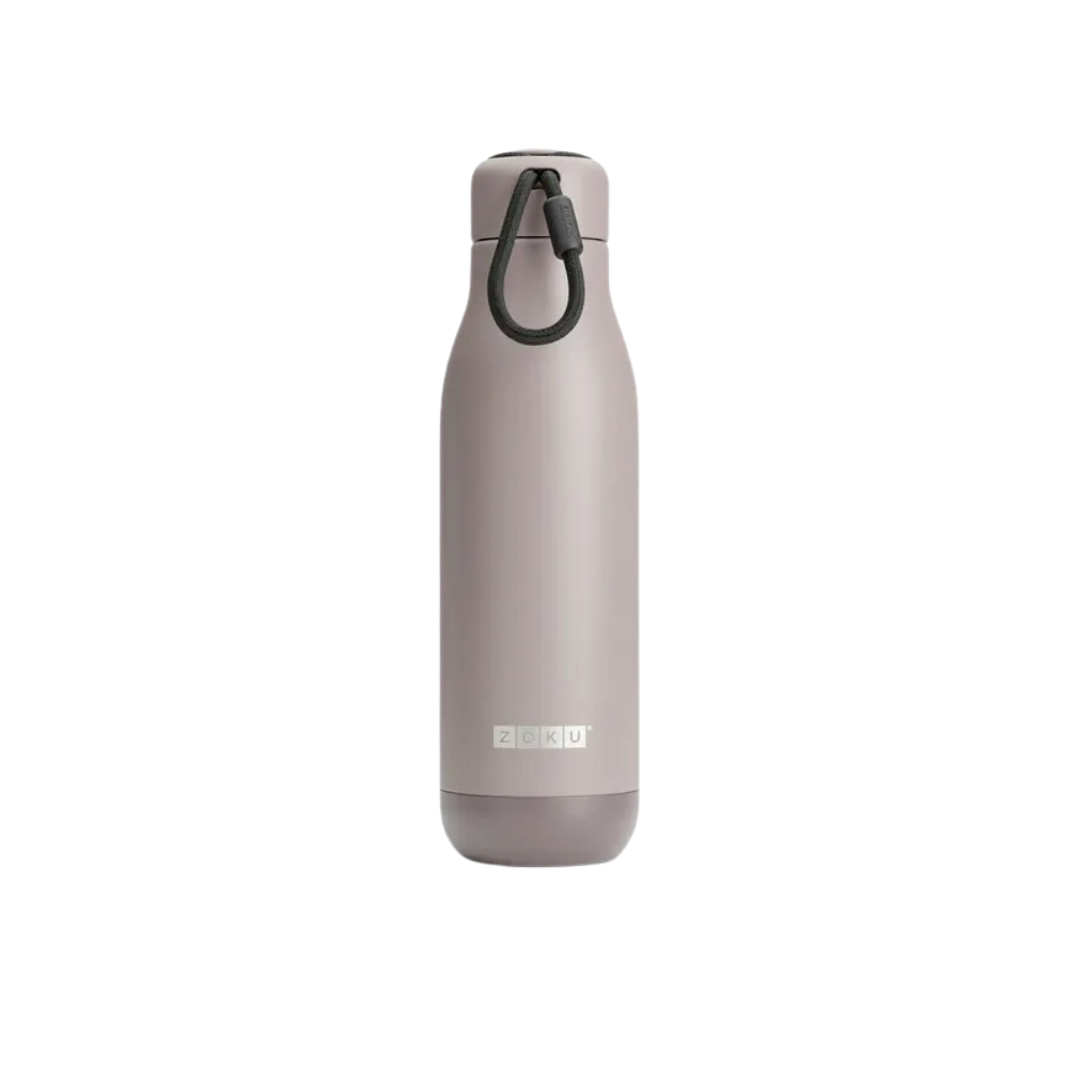 ZOKU BOTELLA TÉRMICA DE ACERO INOXIDABLE 750 ML ASH