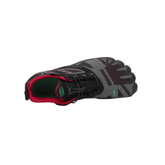 SAGUARO ADULTO DEPORTIVA 55RD RUN EVO CHASER FREE I NEGRO SUELA ROJA Y VERDE