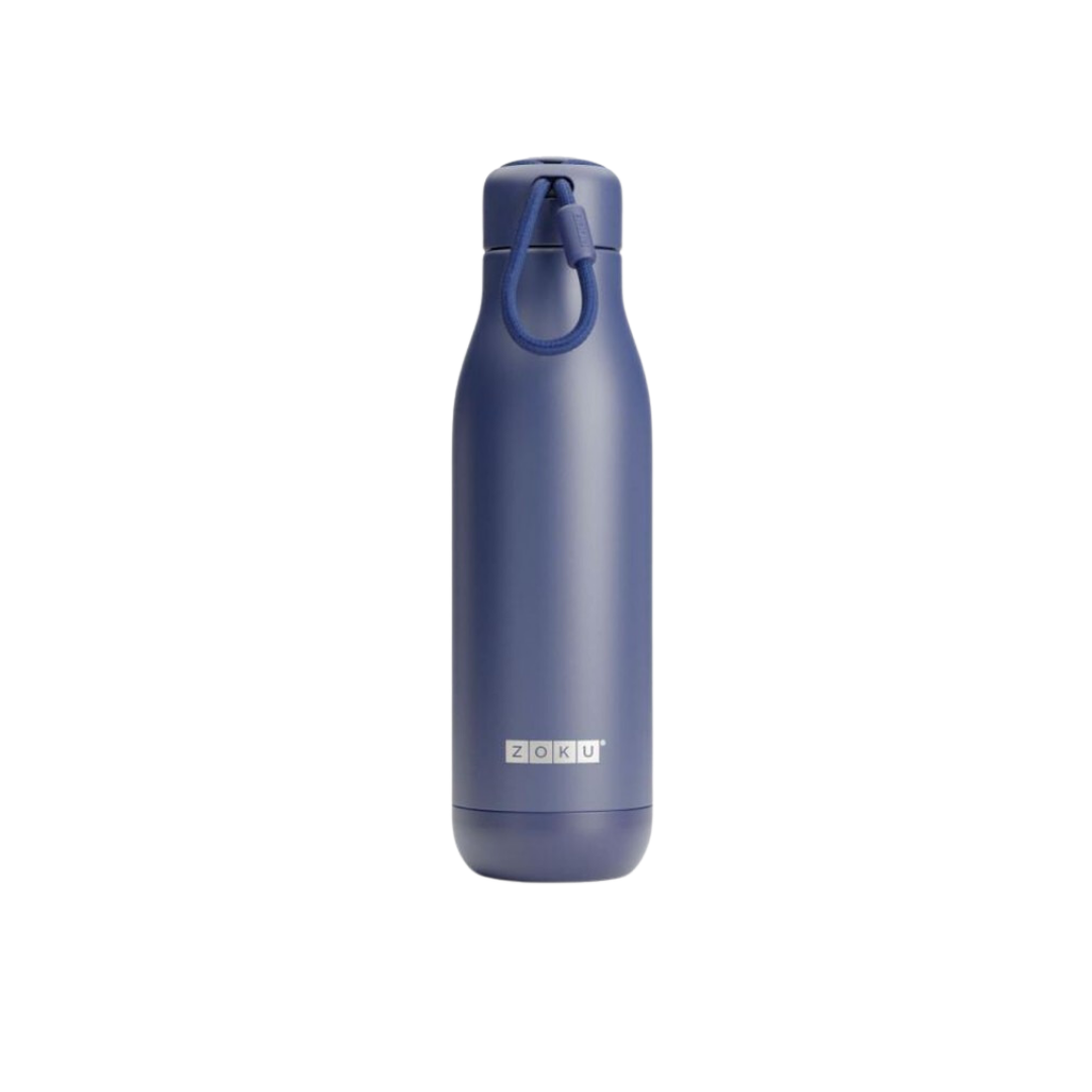 ZOKU BOTELLA TÉRMICA DE ACERO INOXIDABLE 750 ML NAVY