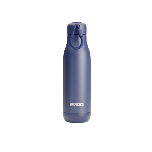 ZOKU BOTELLA TÉRMICA DE ACERO INOXIDABLE 750 ML NAVY