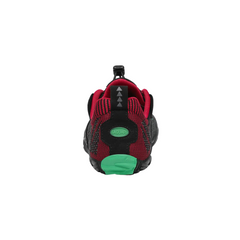 SAGUARO ADULTO DEPORTIVA 55RD RUN EVO CHASER FREE I NEGRO SUELA ROJA Y VERDE