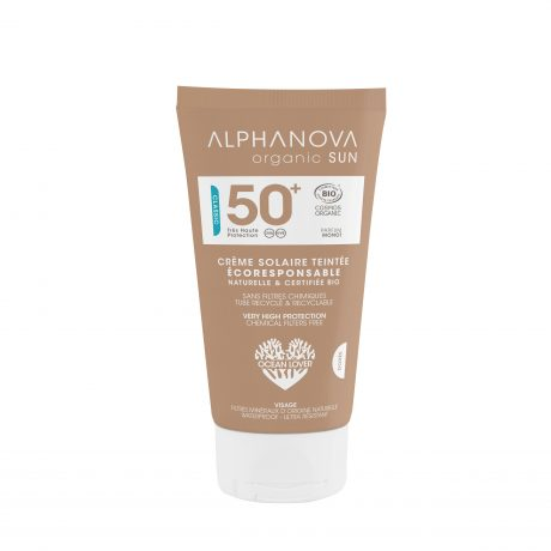 ALPHANOVA PROTECTOR SOLAR FACIAL SPF+50 COLOR