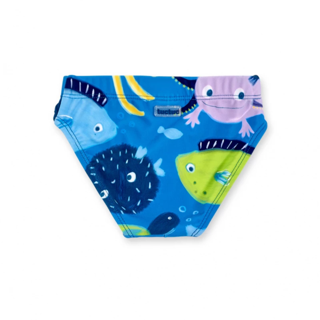 TUC TUC SLIP DE BAÑO OCEAN WONDERS AZUL