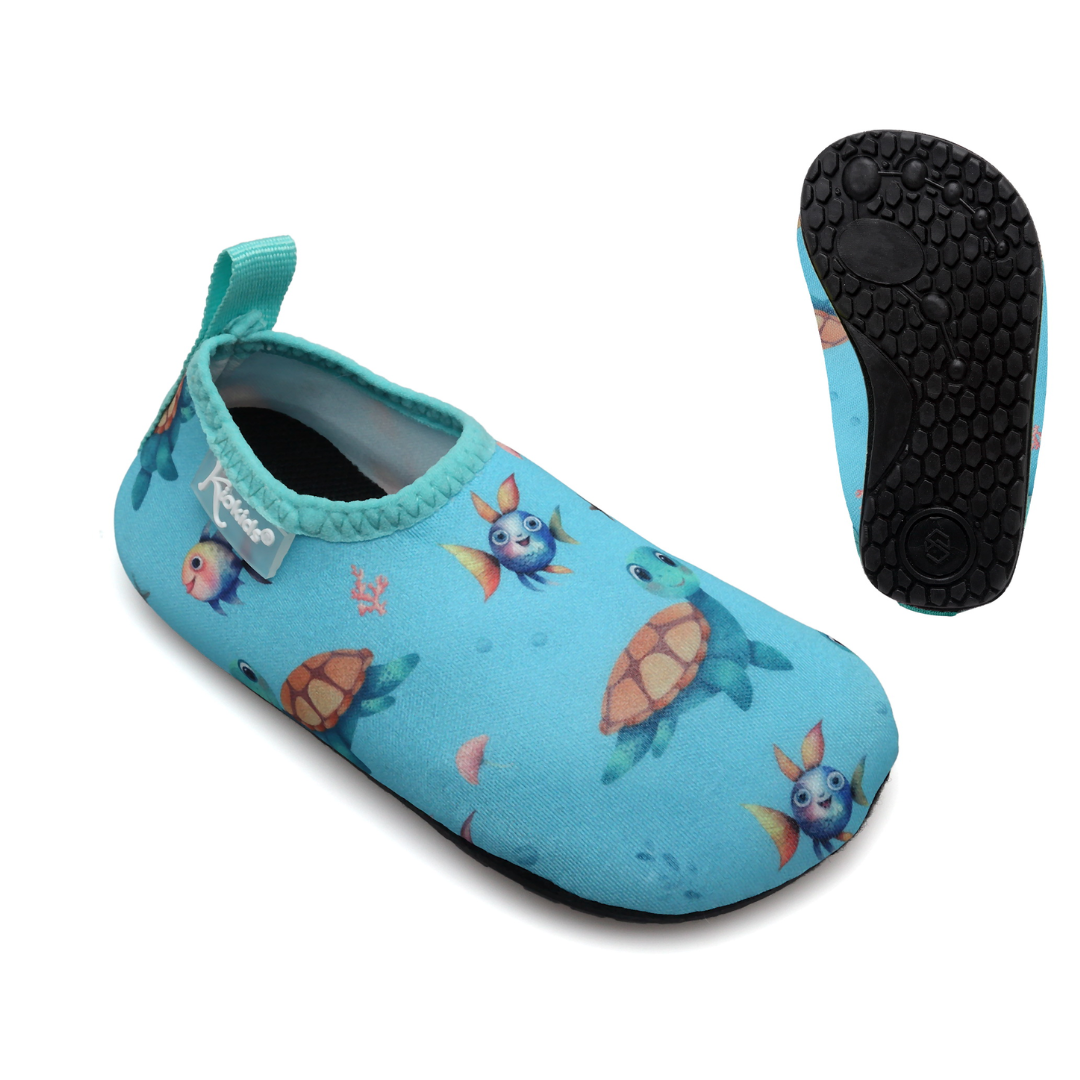 KIOKIDS ACQUASOCKER AZUL TORTUGAS