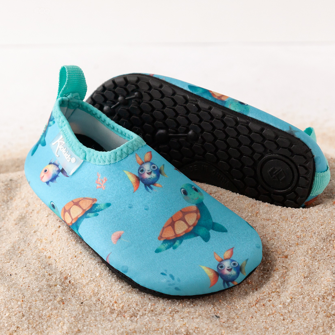 KIOKIDS ACQUASOCKER AZUL TORTUGAS