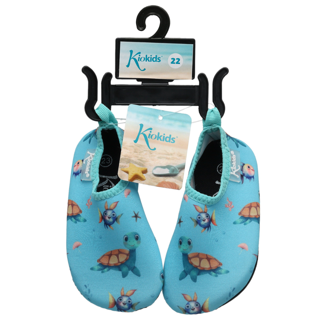 KIOKIDS ACQUASOCKER AZUL TORTUGAS