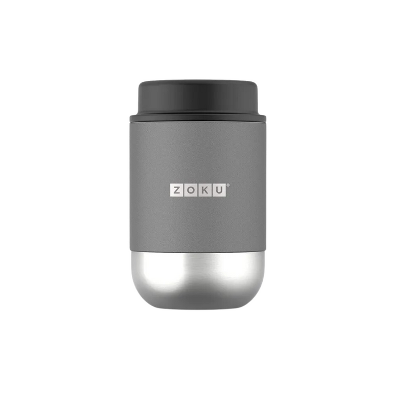 ZOKU TERMO PARA SÓLIDOS 465 ML SILVER