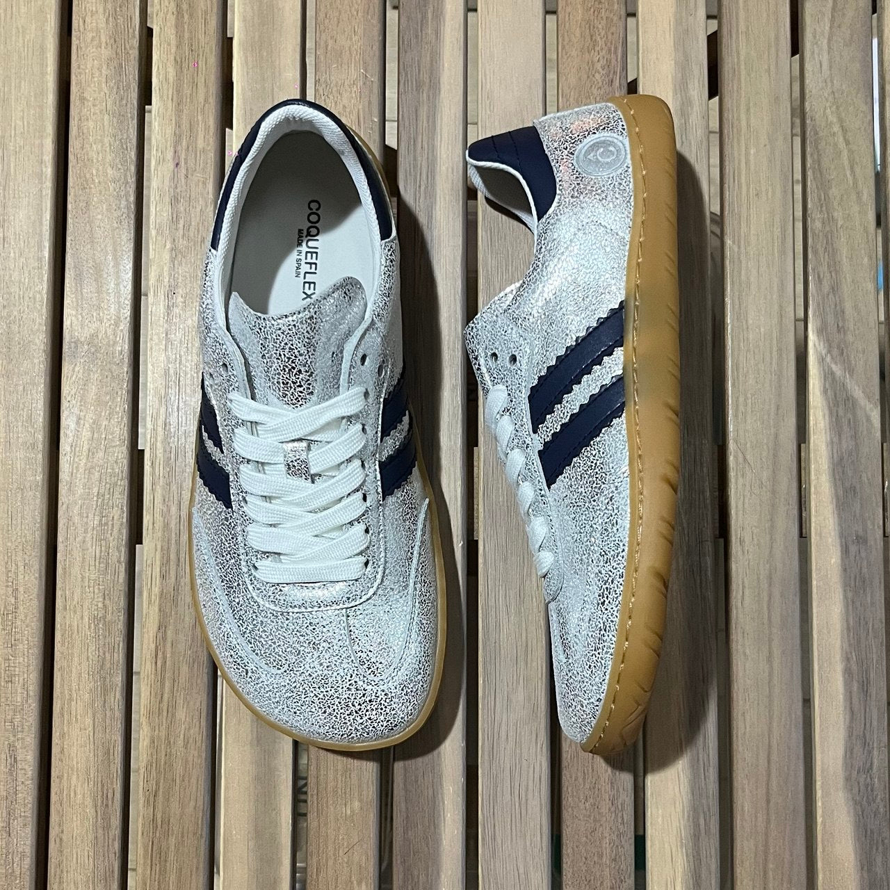 COQUEFLEX TALLAS GRANDES/ADULTO 4379 SAMB IVORY/PLATA