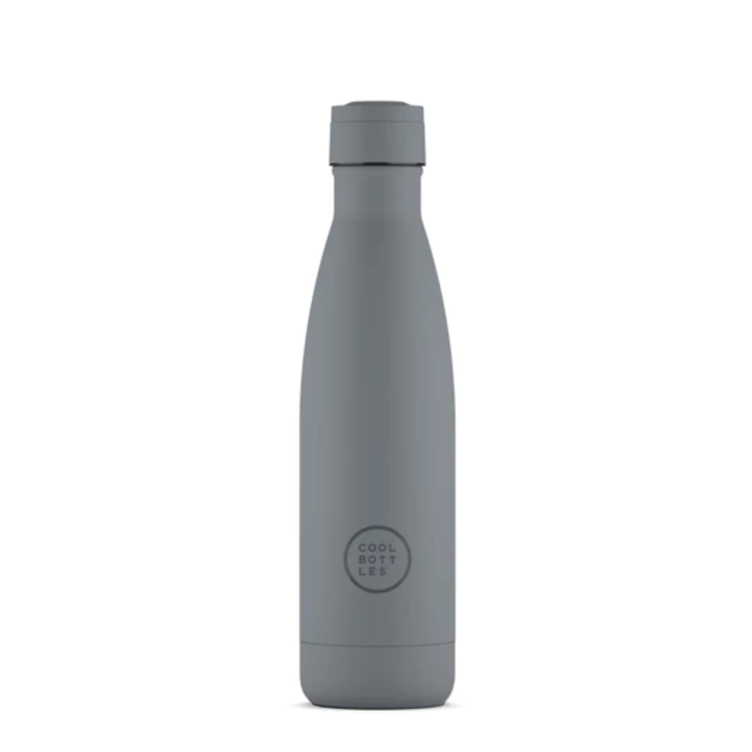 COOL BOTTLES BOTELLA DE ACERO INOXIDABLE 500 ML (2023) PASTEL GREY