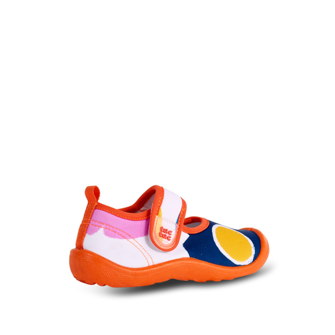 TUC TUC ZAPATILLAS LICRA BAÑO SALTY AIR NARANJA