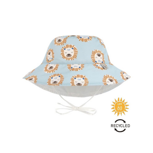 LÄSSIG GORRO REVERSIBLE DE BAÑO LION BLUE