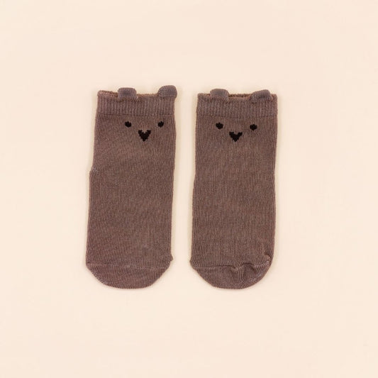 ATTIPAS ANIMALS PACK ANTI-SLIP SOCKS OSO MARRÓN