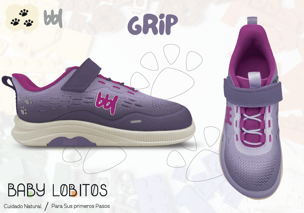 BABY LOBITOS BBL SPORT GRIP (MORADA)
