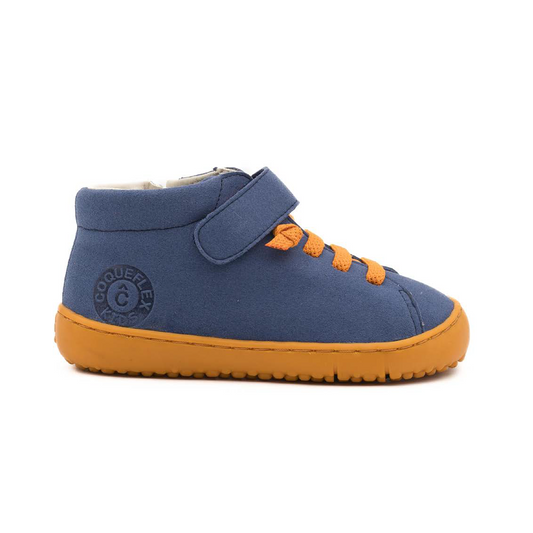 COQUEFLEX INFANTIL 15231 BOTÍN SUEDE MICRO NAVY