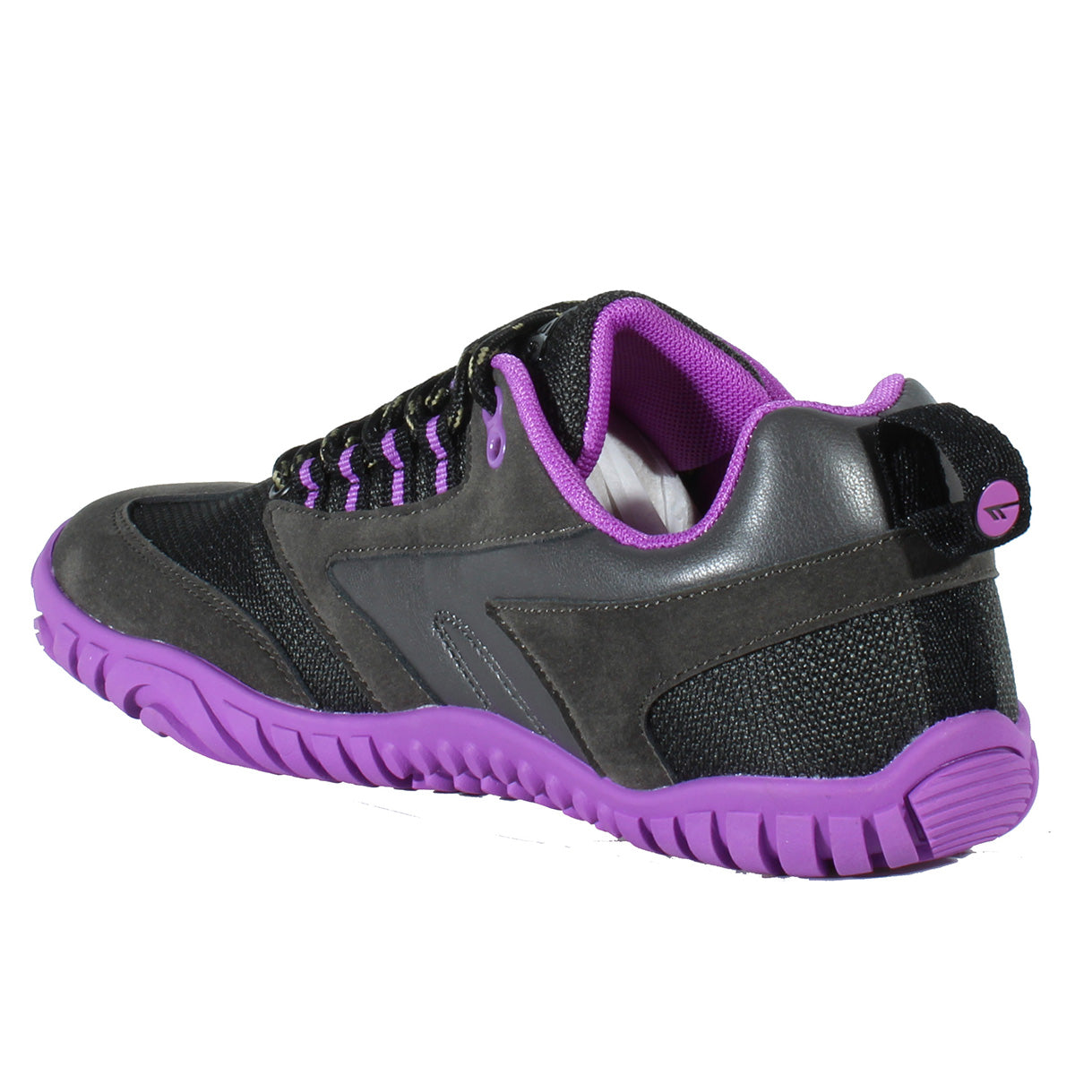 HI-TEC ADULTA FÍGARO LOW WATERPROOF W´S GREY/PURPLE