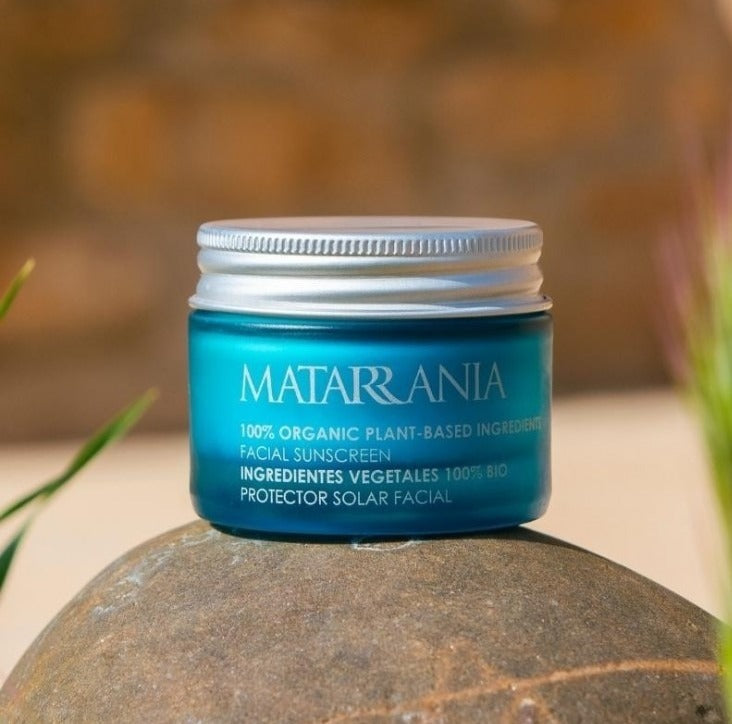 MATARRANIA Protector Solar Facial SPF 50 y 100% mineral