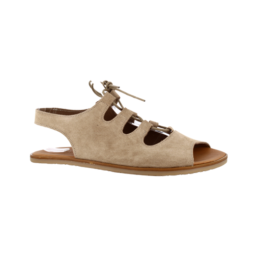 SANDALIA VIVANT ÉBANO CAMEL
