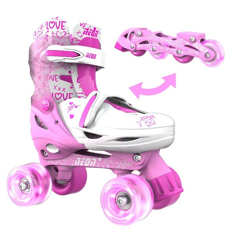 YVOLUTION PATINES COMBO NEóN ROSA TALLA 34-37