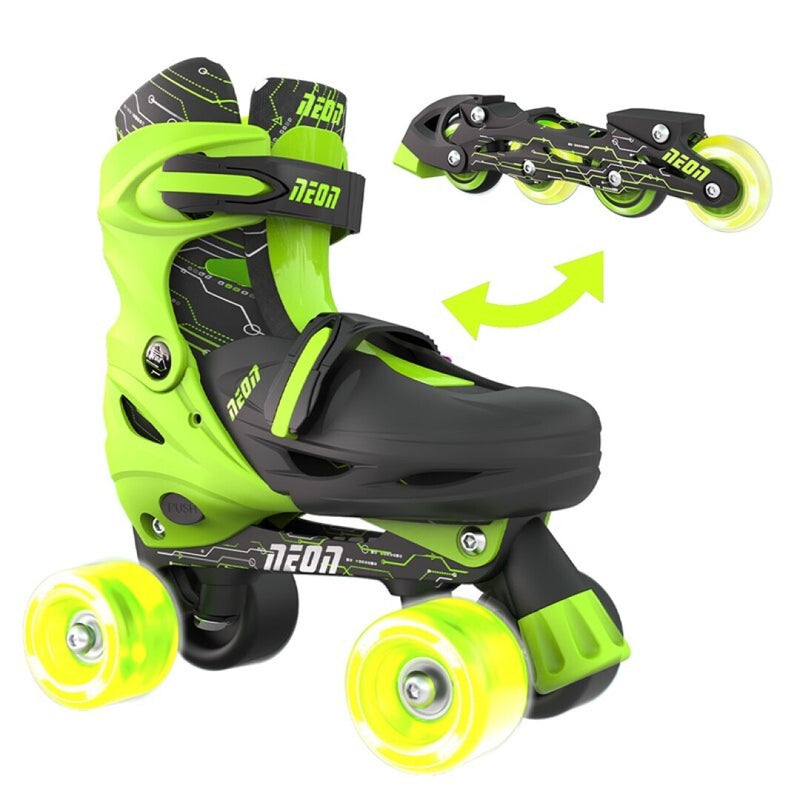 YVOLUTION PATINES COMBO NEóN VERDE TALLA 30-33