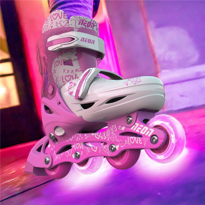 YVOLUTION PATINES COMBO NEóN ROSA TALLA 34-37