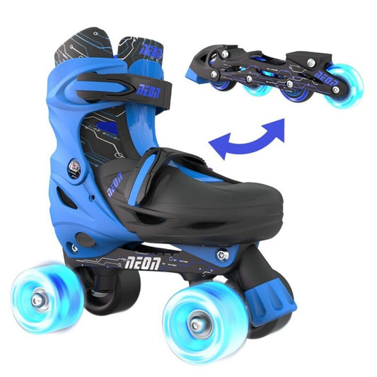 YVOLUTION PATINES NEON SKATES 34-37 AZUL