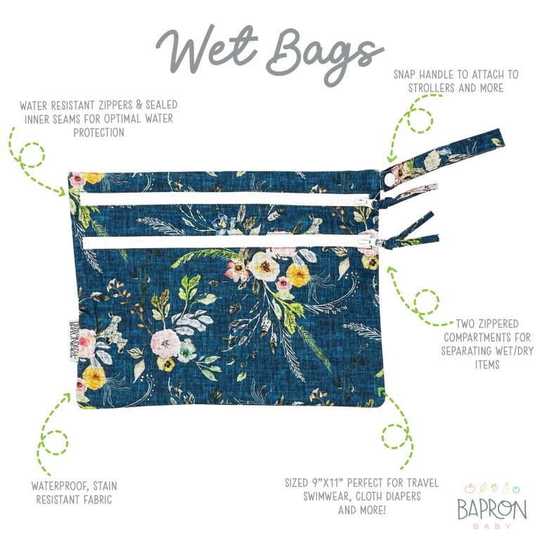 BAPRON BABY BOLSA IMPERMEABLE BOHO FLORAL