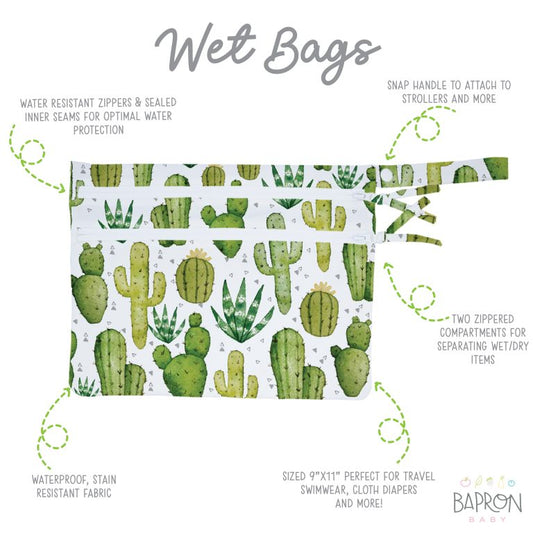 BAPRON BABY BOLSA IMPERMEABLE CACTUS